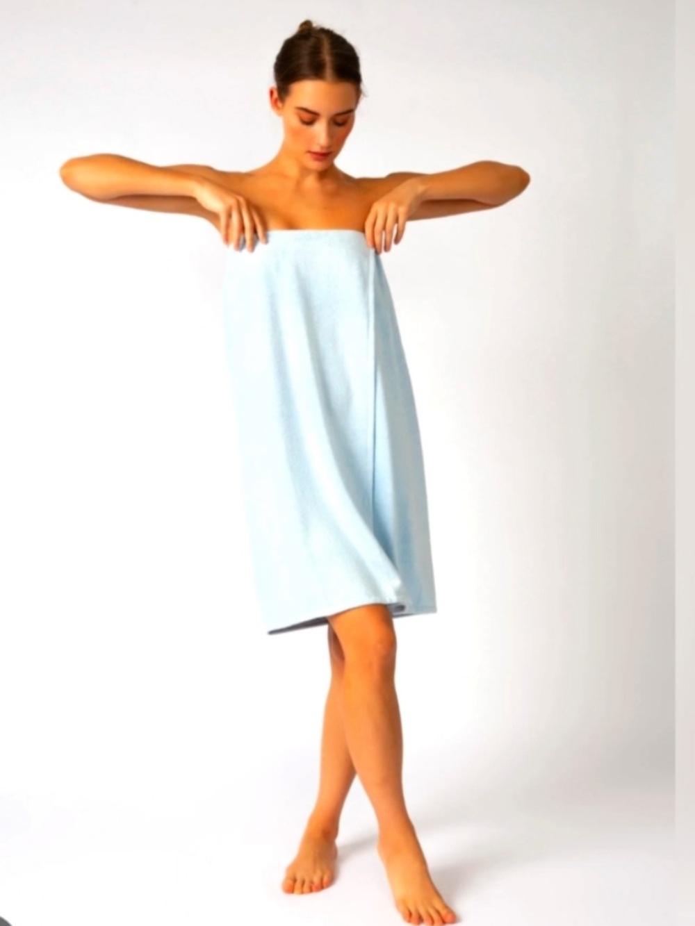 P.J. Salvage Light Blue Wrap Towel